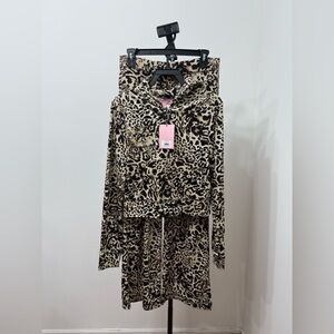 Juicy Couture Animal Print Tracksuit Set